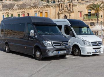 koptaco hire coaches bus minibus 18 seater service malta
