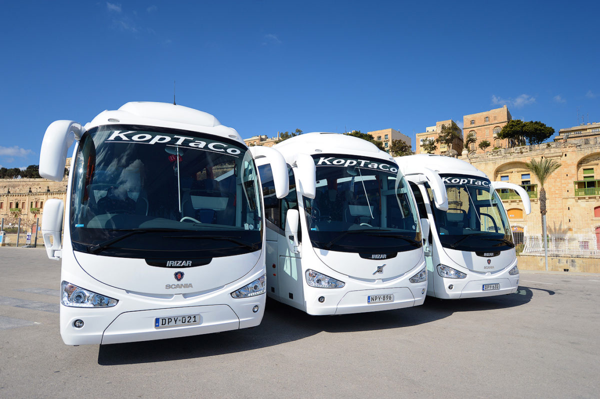koptaco coaches transport services 53 seater bus space luggage toilets