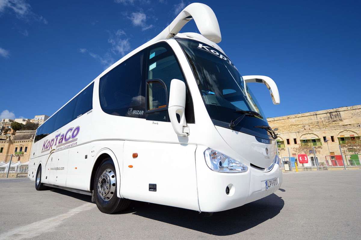 koptaco services bus 53 seater transport airport transfers