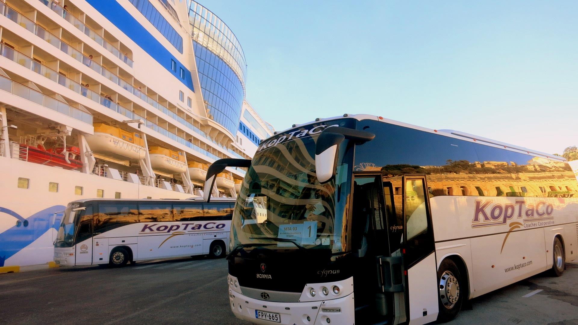 koptaco transport company cruise bus transfers tours