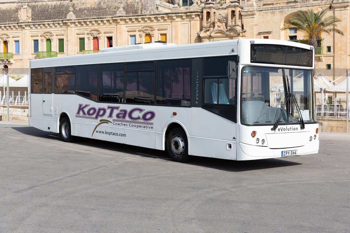 koptaco bus service weelchair accessible transport malta