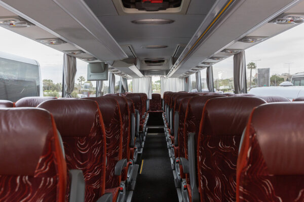 koptaco hire 36 seater executive bus air conditioning wifi usb malta tours