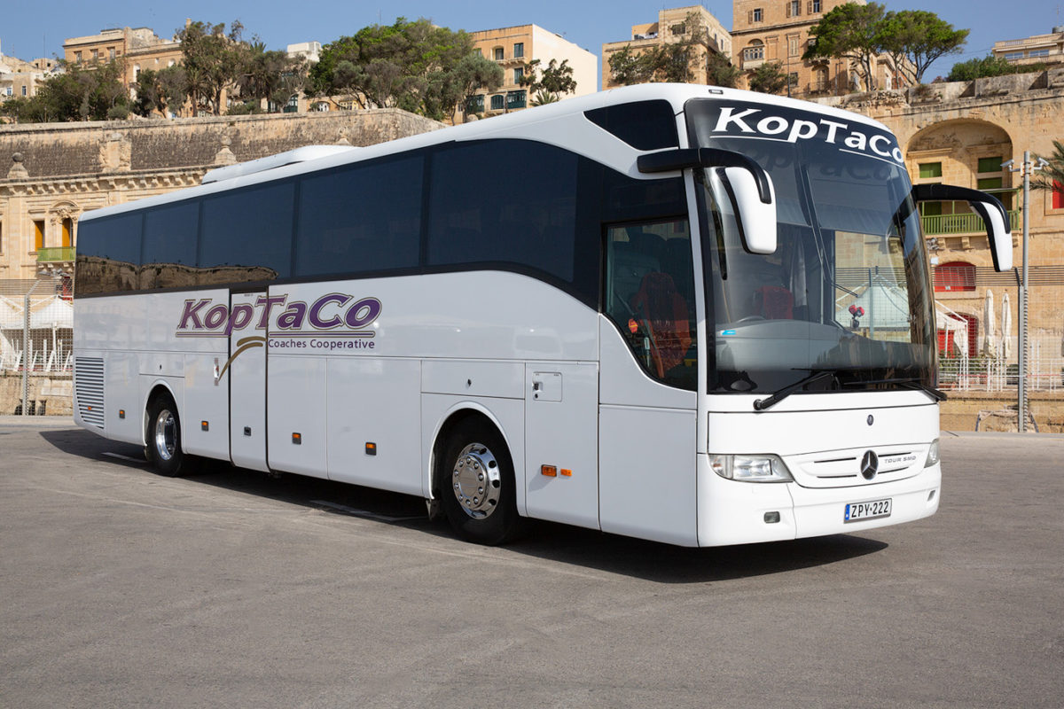 koptaco services transport 53 seater Executive bus